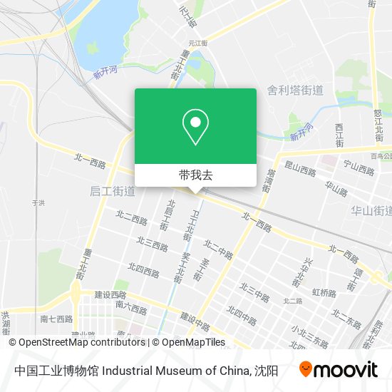 中国工业博物馆 Industrial Museum of China地图
