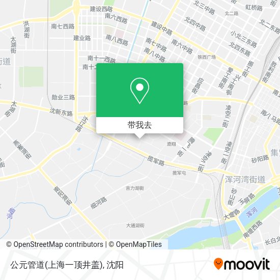 公元管道(上海一顶井盖)地图