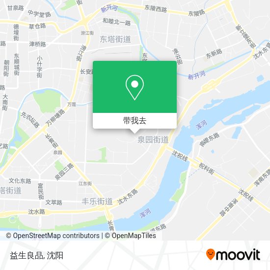 益生良品地图