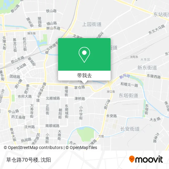 草仓路70号楼地图