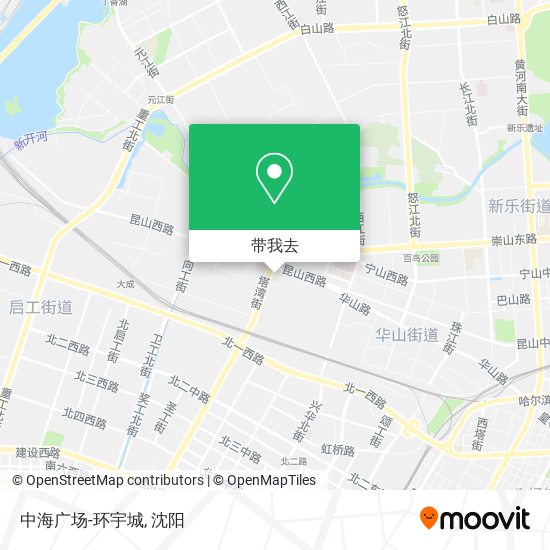 中海广场-环宇城地图