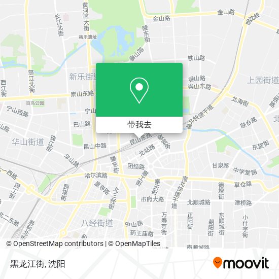 黑龙江街地图