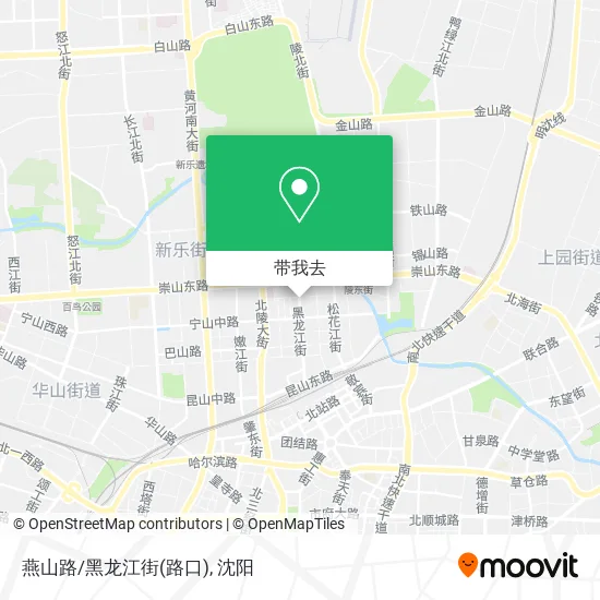 燕山路/黑龙江街(路口)地图