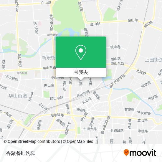 香聚餐k地图