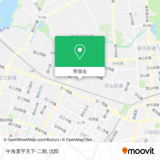 中海寰宇天下-二期地图