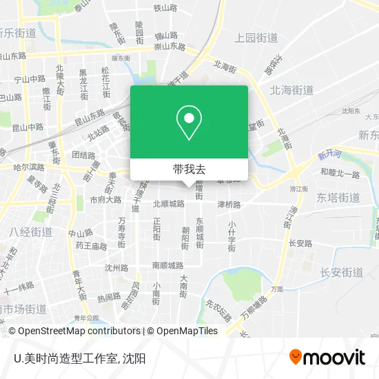 U.美时尚造型工作室地图
