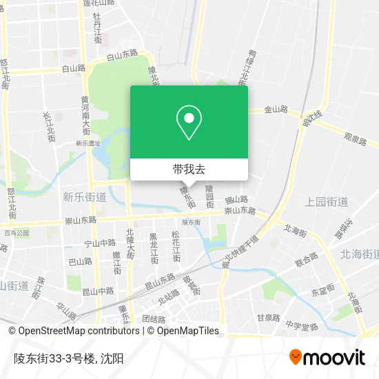 陵东街33-3号楼地图
