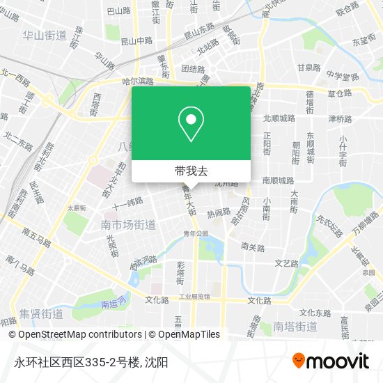 永环社区西区335-2号楼地图
