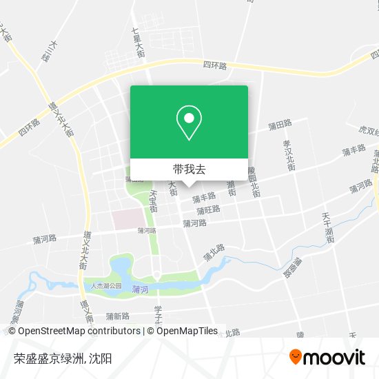 荣盛盛京绿洲地图