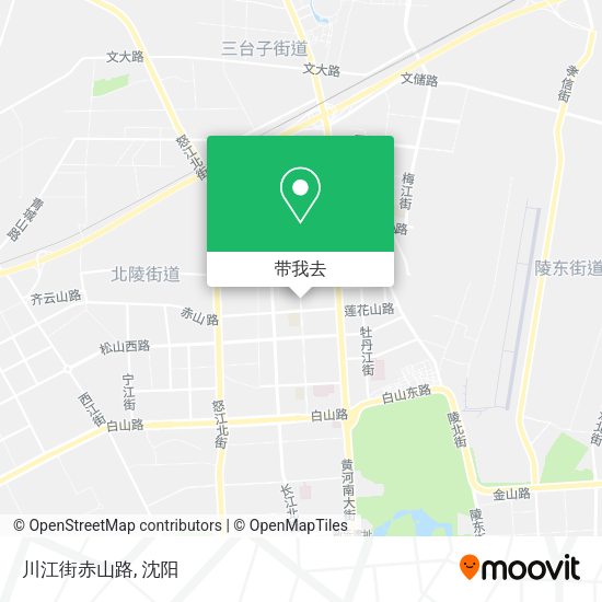 川江街赤山路地图