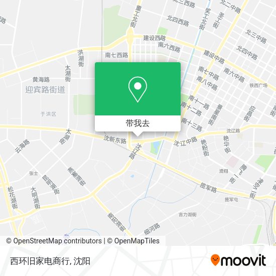 西环旧家电商行地图