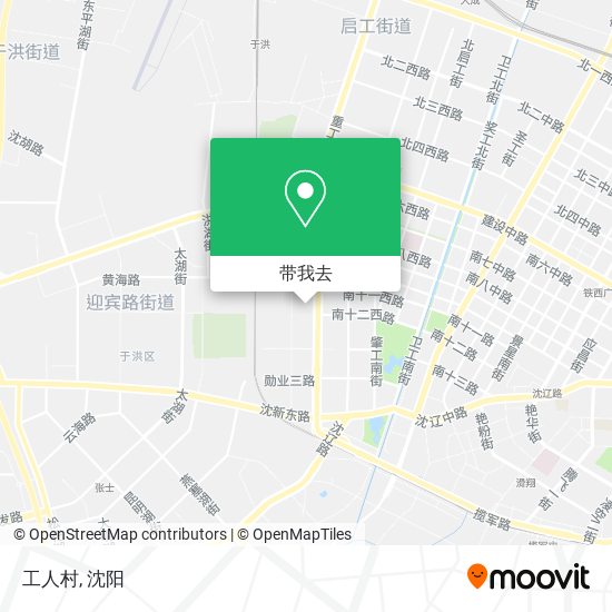 工人村地图