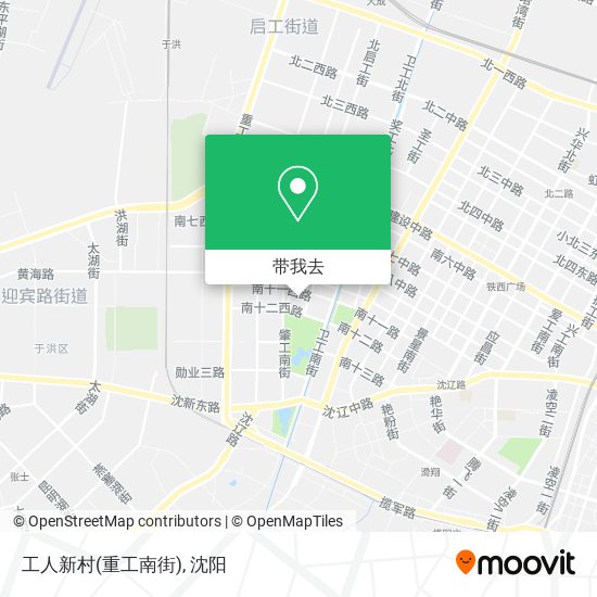 工人新村(重工南街)地图