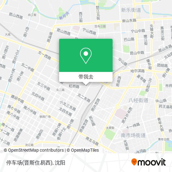 停车场(晋斯住易西)地图