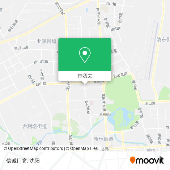 信诚门窗地图