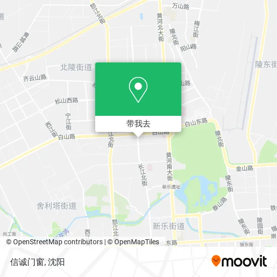 信诚门窗地图