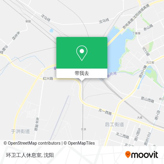 环卫工人休息室地图