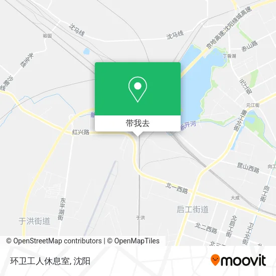 环卫工人休息室地图