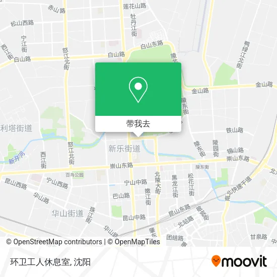 环卫工人休息室地图