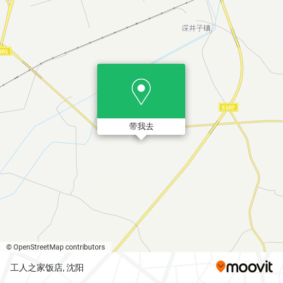 工人之家饭店地图