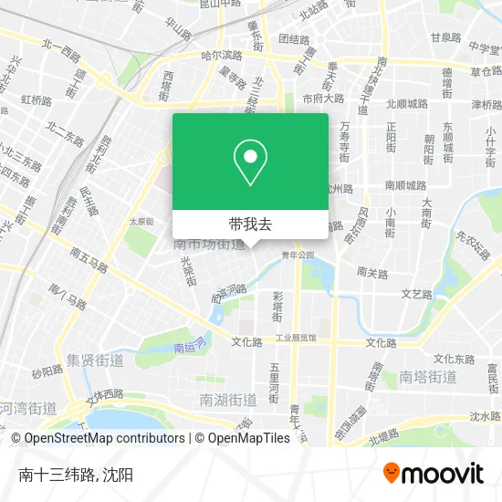 南十三纬路地图