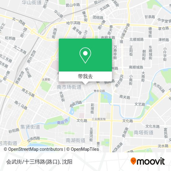 会武街/十三纬路(路口)地图
