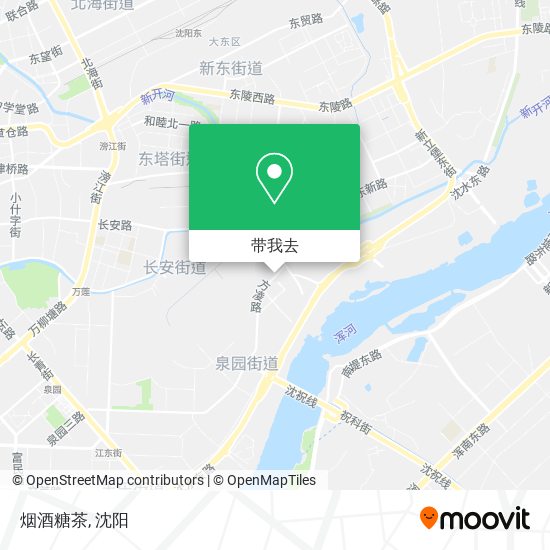 烟酒糖茶地图
