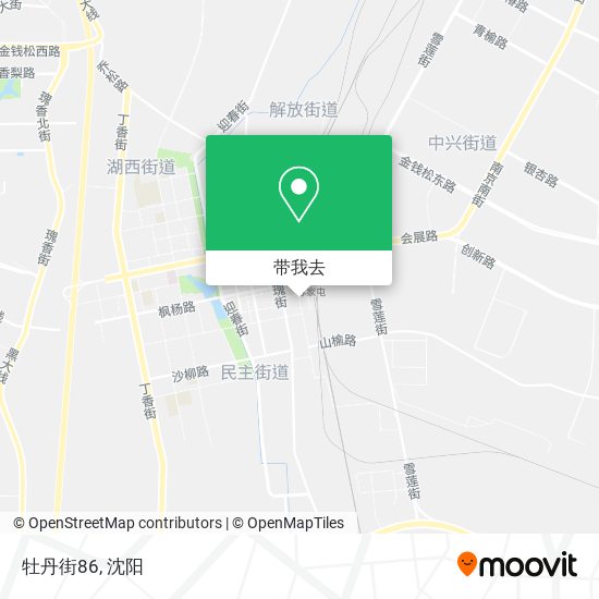 牡丹街86地图
