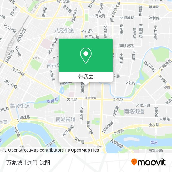 万象城-北1门地图