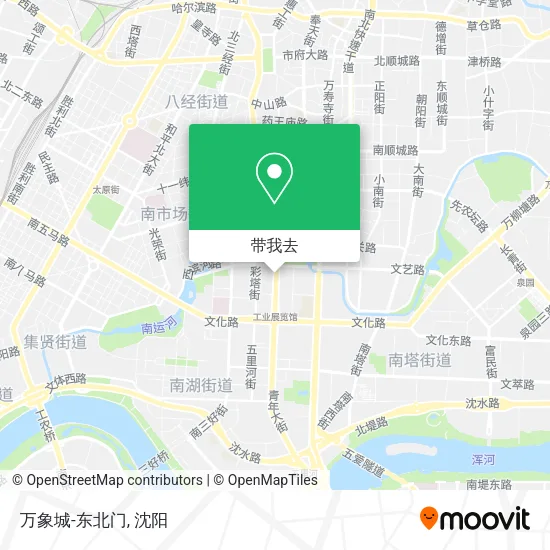 万象城-东北门地图
