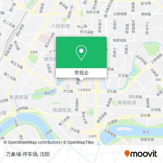 万象城-停车场地图