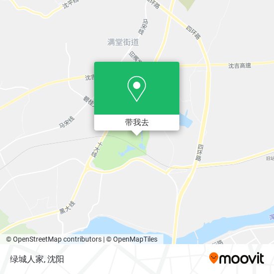 绿城人家地图