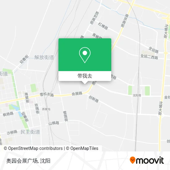 奥园会展广场地图