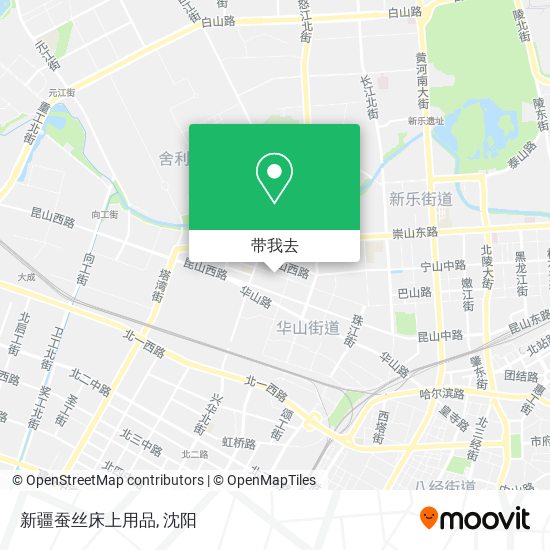 新疆蚕丝床上用品地图