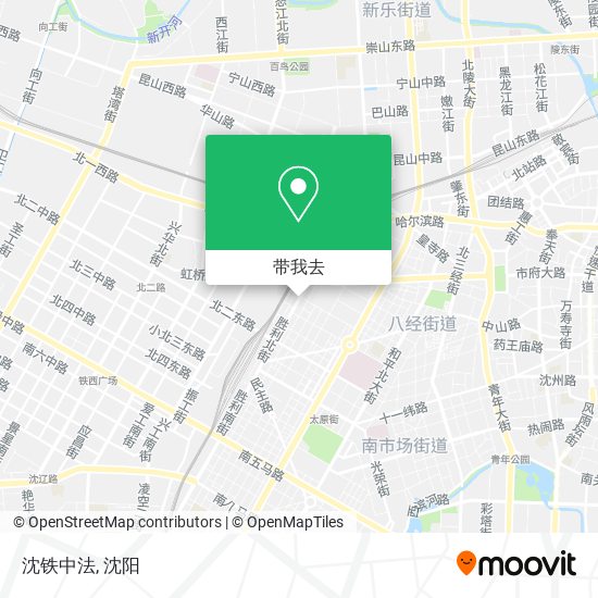 沈铁中法地图