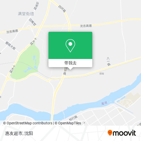 惠友超市地图