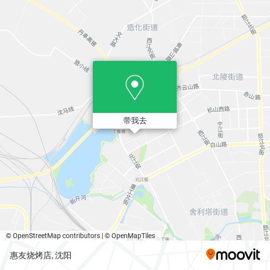 惠友烧烤店地图