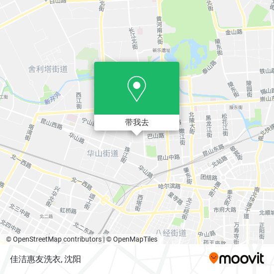佳洁惠友洗衣地图