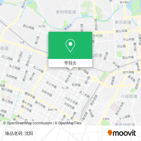 臻品老砖地图