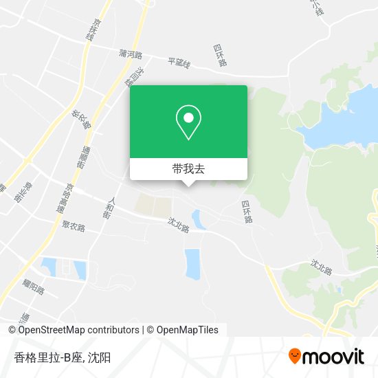 香格里拉-B座地图