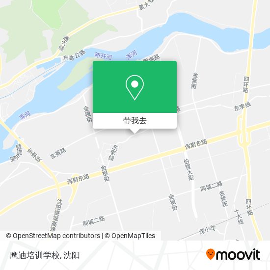 鹰迪培训学校地图