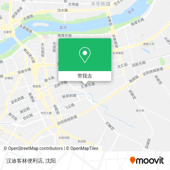 汉迪客林便利店地图