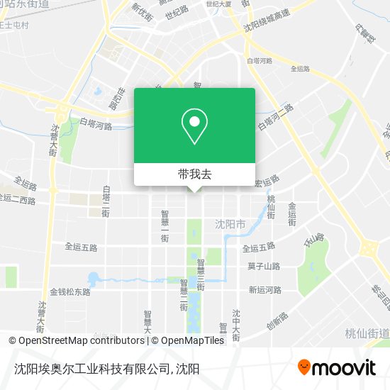 沈阳埃奥尔工业科技有限公司地图