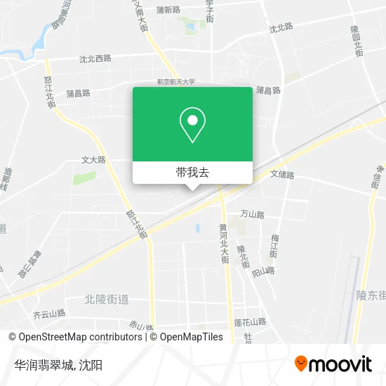 华润翡翠城地图