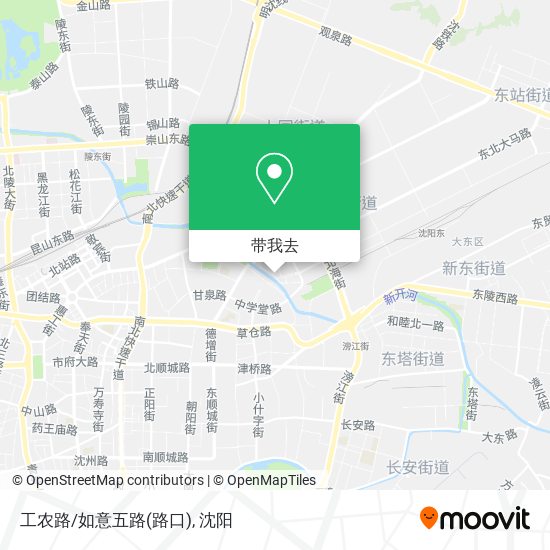 工农路/如意五路(路口)地图