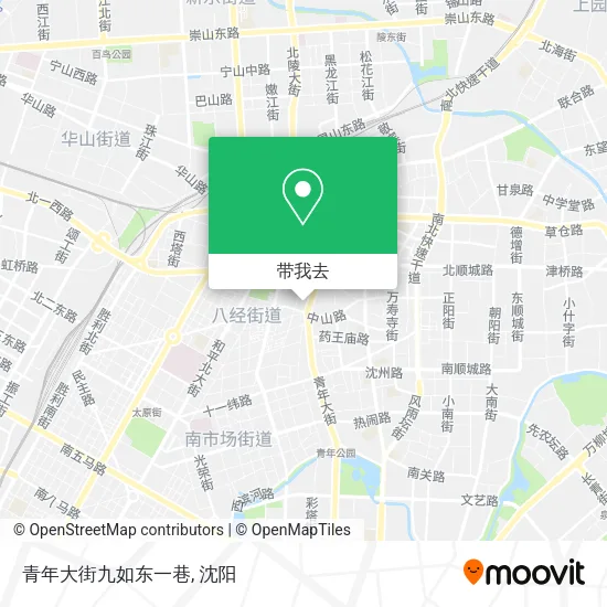 青年大街九如东一巷地图