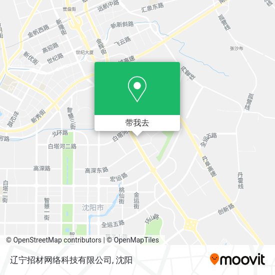 辽宁招材网络科技有限公司地图