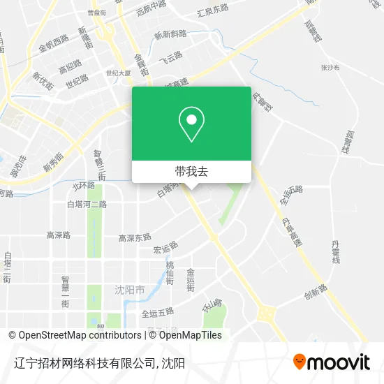 辽宁招材网络科技有限公司地图