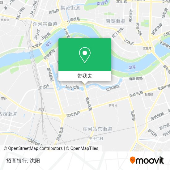 招商银行地图