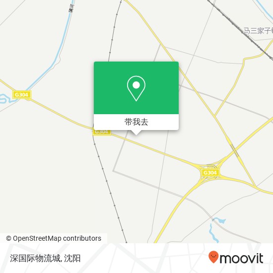 深国际物流城地图